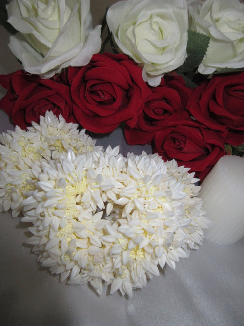 Artificial Jasmine Scrunchies