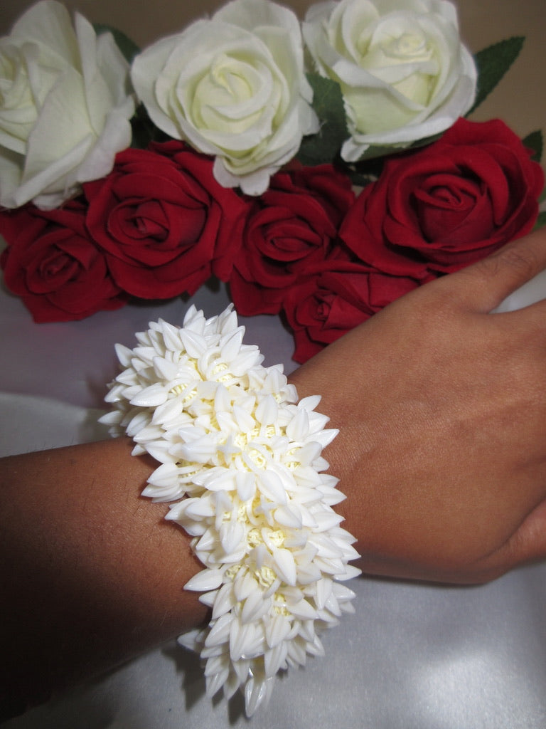 Artificial Jasmine Scrunchies